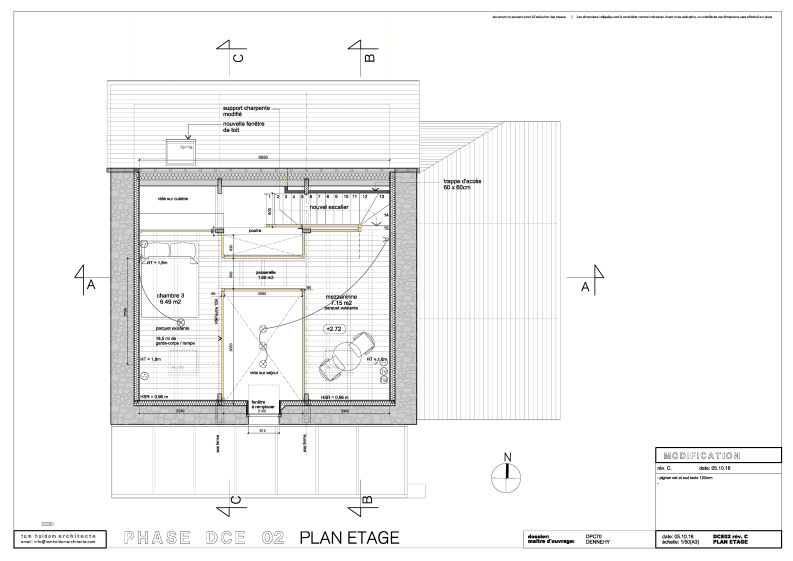 plan étage