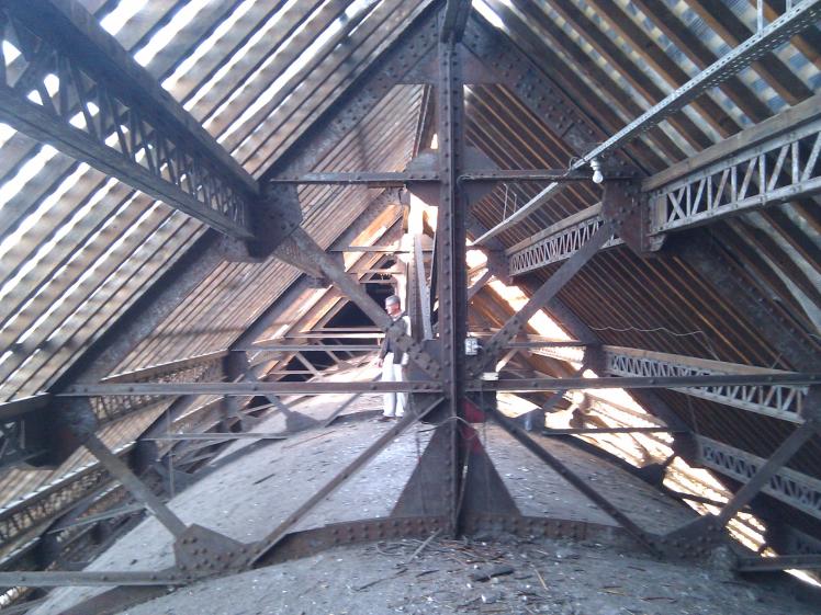 Chantier - Tranche 1 : Restauration des charpenets de toiture