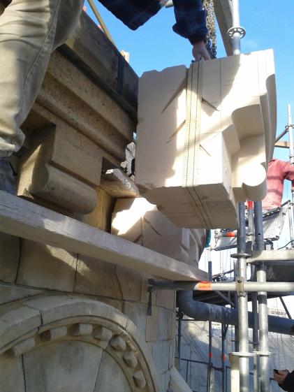 Chantier - Tranche 3 : Restauration du Chevet