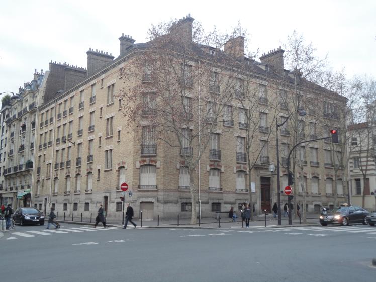 Immeuble 61 Bd Saint-Jacques - vue générale sur rue avant travaux