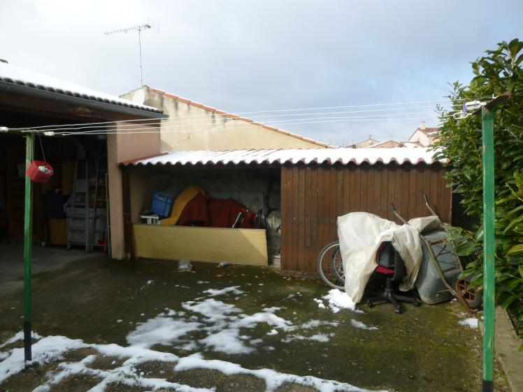 Après travaux vue de la cour jardin
