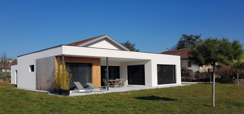 Maison ML - Façade Sud-Ouest