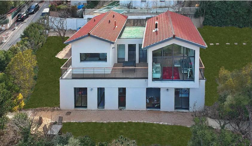 Maison BC - Vue depuis un drône