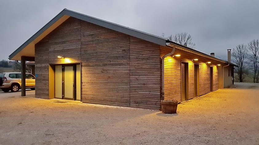 Centre equestre "Les Drevets" - Façades NO
