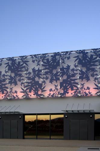 Espace Montgolfier à Davézieux -Détail entrée