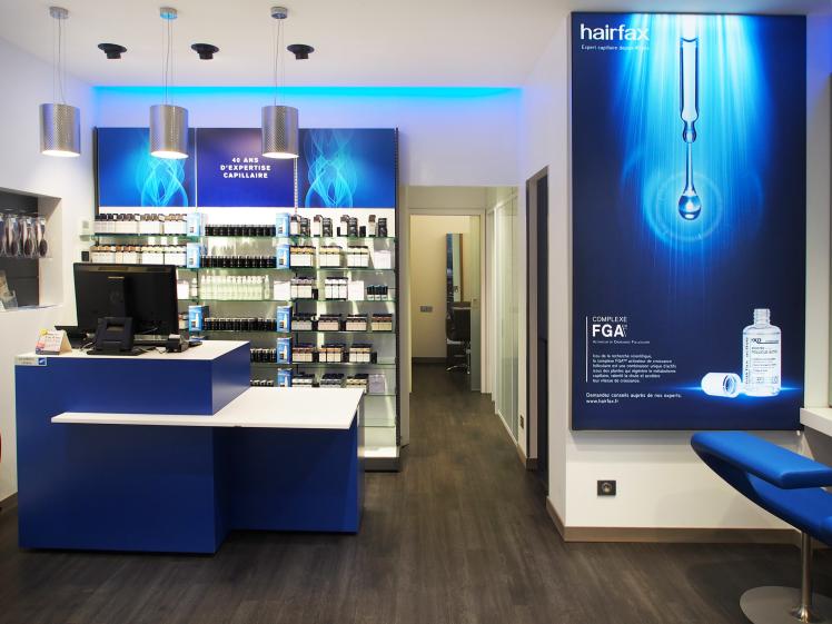 Hairfax - surface de vente