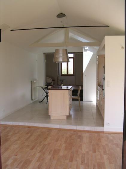 Cuisine vue de la veranda