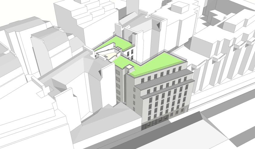 Modélisation rue Pajol