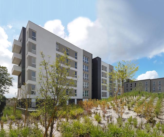 façades sur jardin intérieur