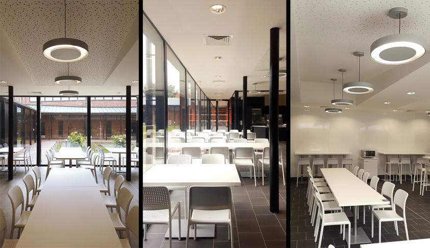 EXTENSION DE LA FACULTE DES SPORTS - LIEVIN: cafeteria du CROUS