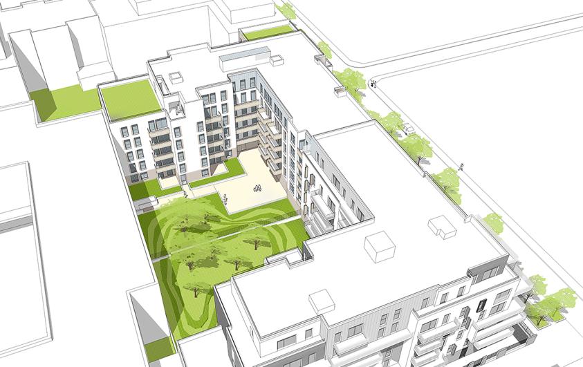 Modélisation jardin intérieur