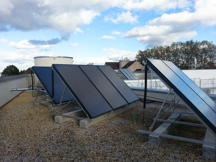 Panneaux solaires en toiture