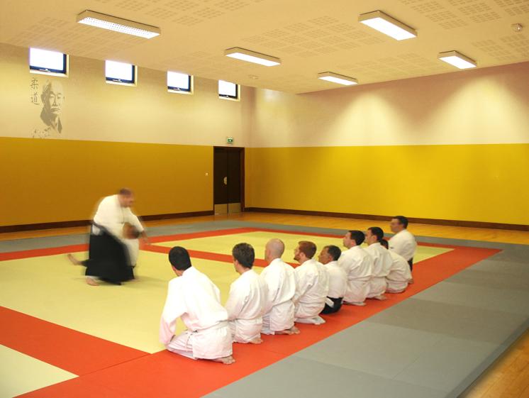 GYMNASE ET CENTRE DE RECHERCHE DE LA FACULTE DES SPORTS - LIEVIN: dojo
