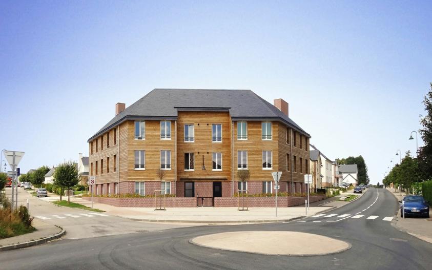 LOGEMENTS H&E - FRANQUEVILLE-SAINT-PIERRE : immeuble collectif 10 logements