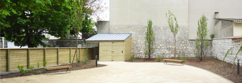 vue sur jardin