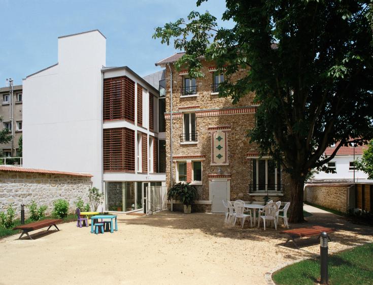 vue sur jardin