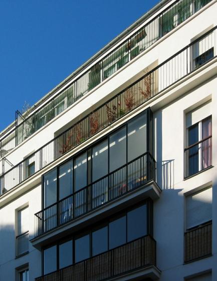 vue depuis la rue