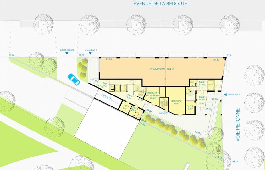 plan du RDC