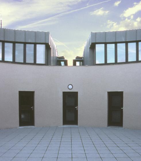 vue de la cour-patio en R+2