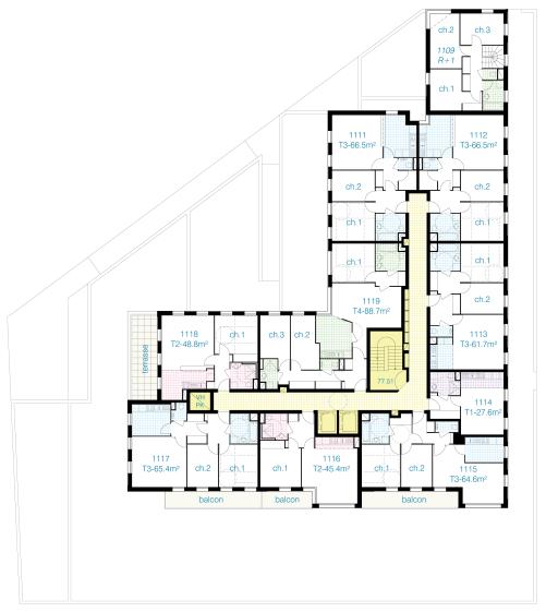 plan du R+1