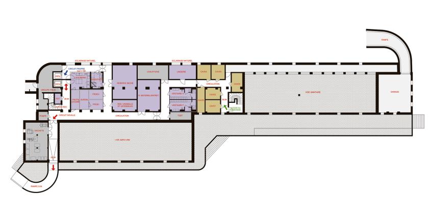 plan du sous-sol