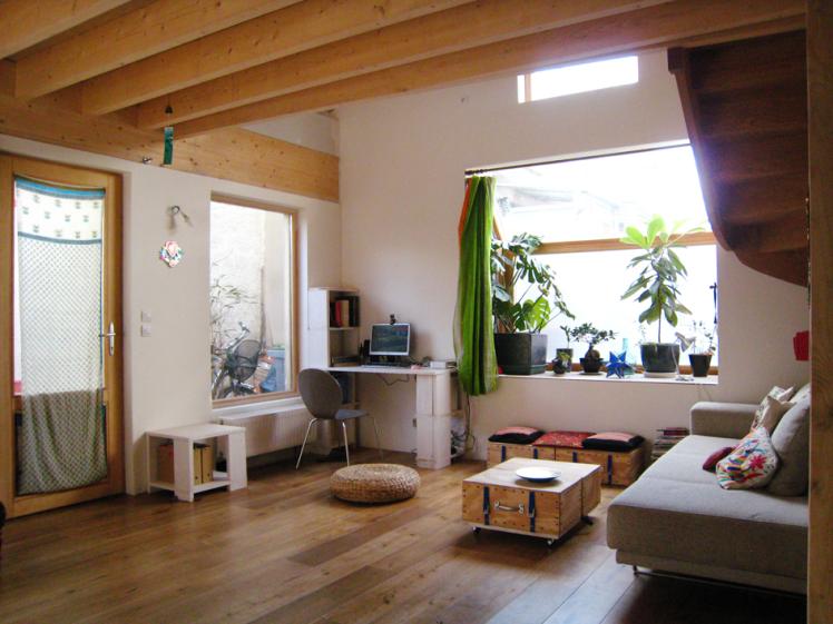 Séjour double hauteur