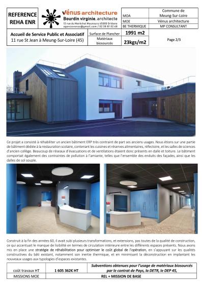 Accueil de services publics & associatifs de Meung-Sur-Loire (45)