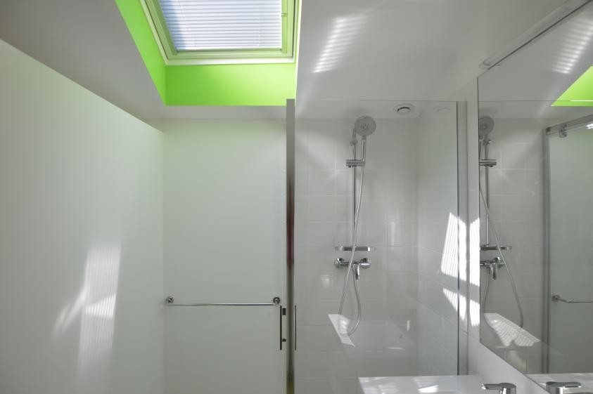 Salle d'eau sur mezzanine