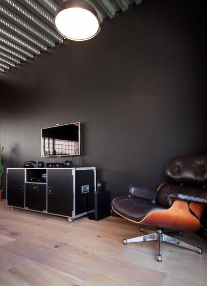Maison de style industriel - Fauteuil Lounge Eames
