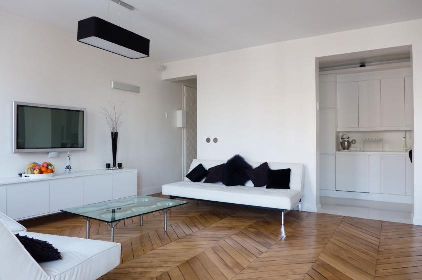 Restructuration complète - salon