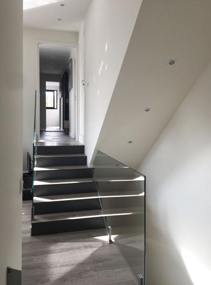 Maison contemporaine - circulations et fluidité spaciale