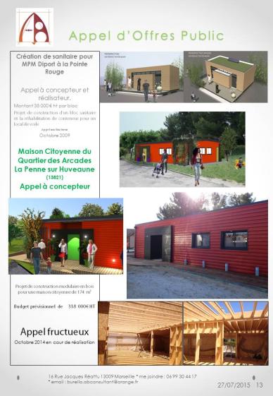 MAison de quartier ossature bois 