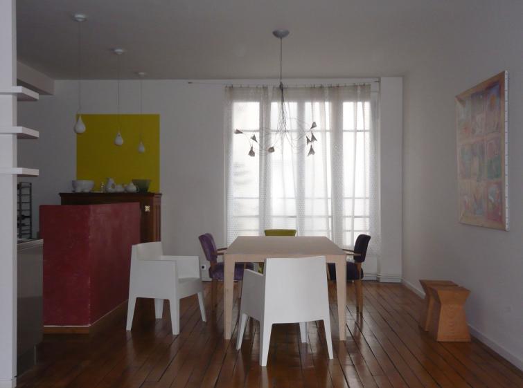 Transformation d'un atelier d'ébéniste en loft. Appartement RV / ARCHI-V.O