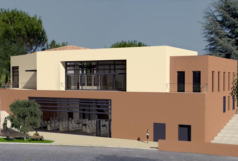 VUE DE LA SALLE POLYVALENTE