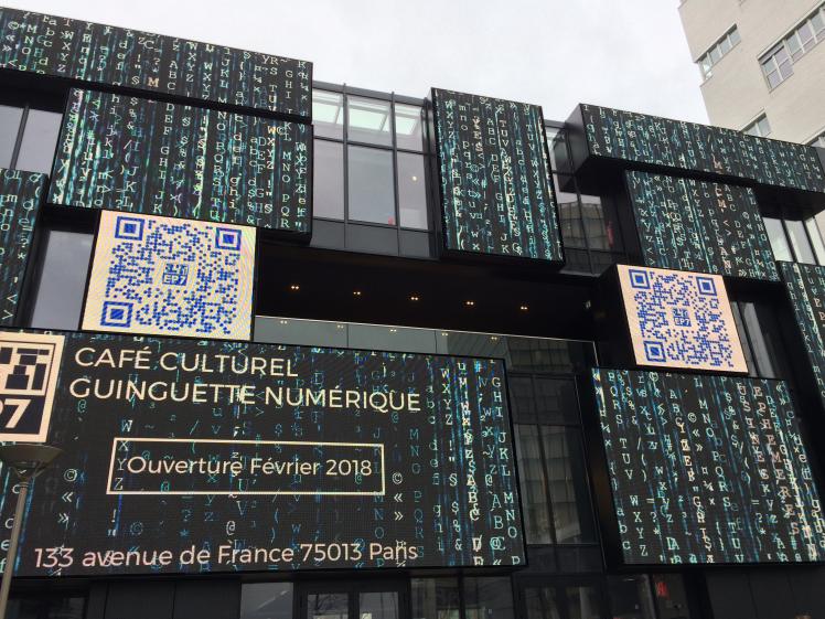 Amo Façade numérique @ Guinguette EP7
