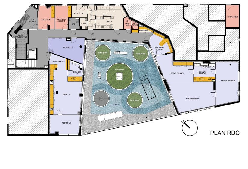 Plan du RDC