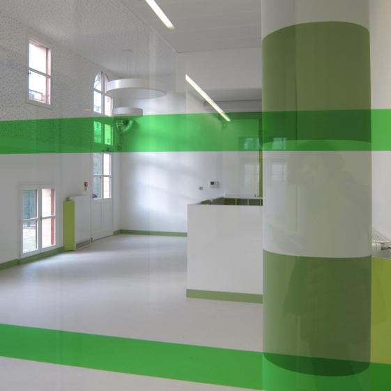 Salle de la halte garderie (salle d'activité) - *Photos : aHa