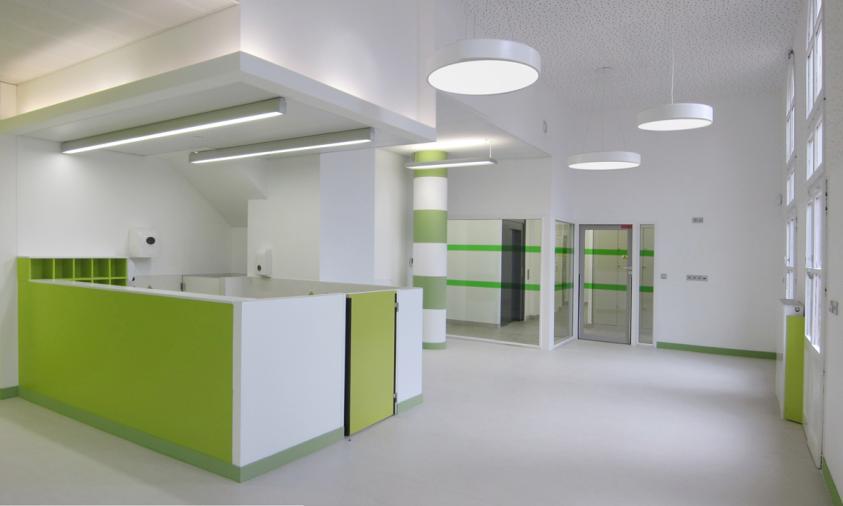 Salle de la halte garderie (salle d'activité) - *Photos : aHa