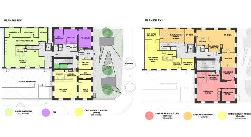 Plans RDC et R+1