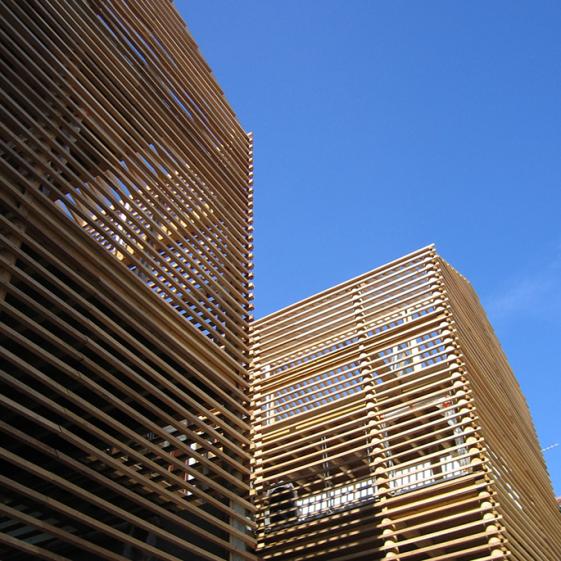 Les terrasses et brises soleil - *Photos :Hervé Abbadie®