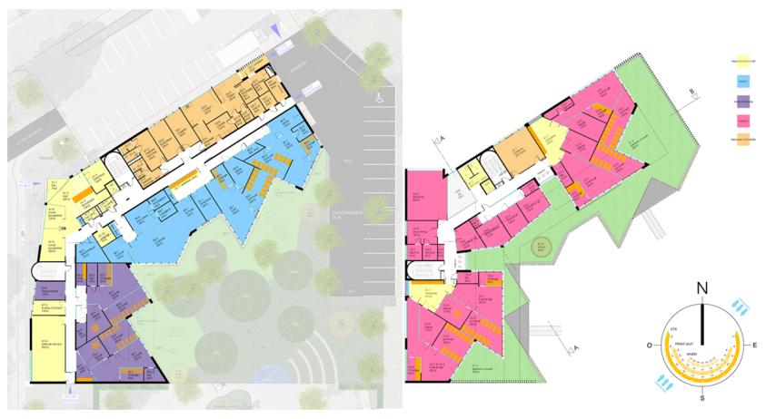 Plans des étages