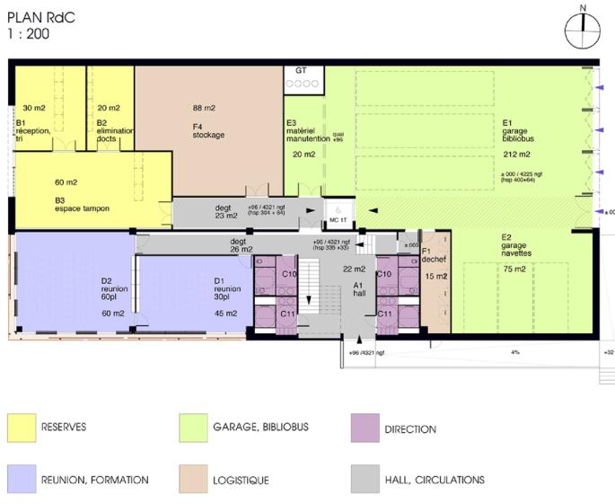 Plan du RDC