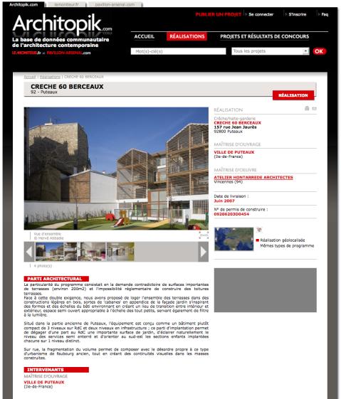 Publication architopik