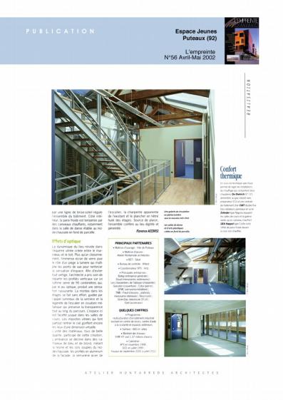 Publication L'empreinte n°56 - 2002