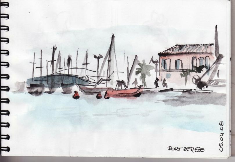 2008, en passant..., le port de Mèze