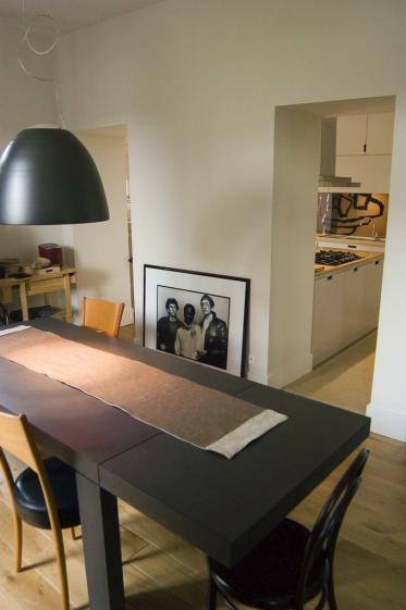 liaison pièce à vivre et cuisine