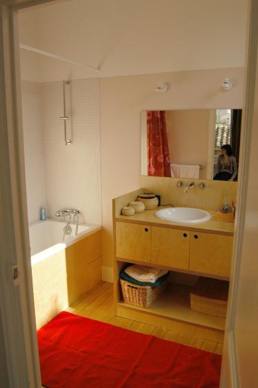 salle de bains enfants - création mobilier