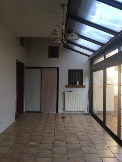 véranda avant travaux
