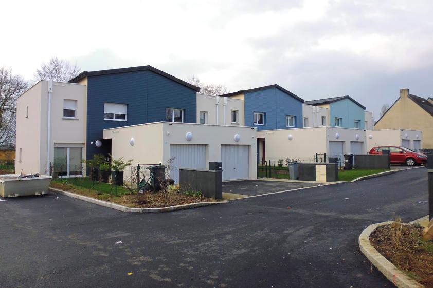 Façade ouest sur Rue