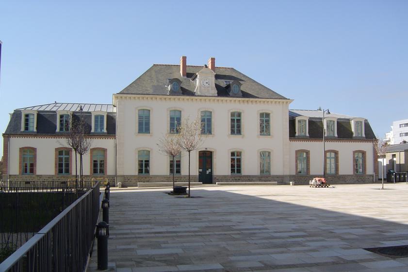 Maison de quartier La Touche Façade sud